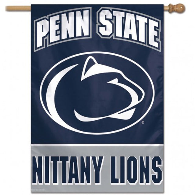 Banner de los Penn State Nittany Lions de 28 x 40, diseño alternativo vertical