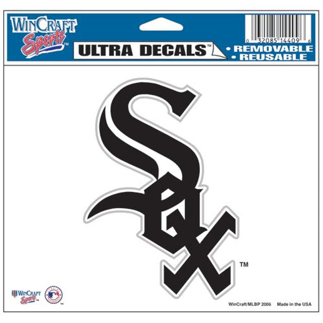 Calcomanía de los Chicago White Sox de 5 x 6 pulgadas en color ultra