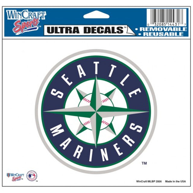 Seattle Mariners Decal 5x6 Color