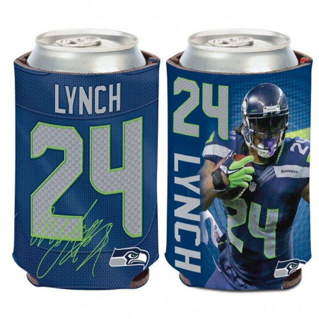 Enfriador de latas de los Seattle Seahawks Marshawn Lynch Design CO