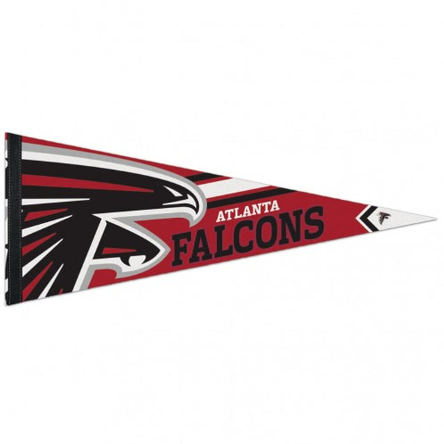 Banderín de los Atlanta Falcons de 12 x 30 pulgadas, estilo premium