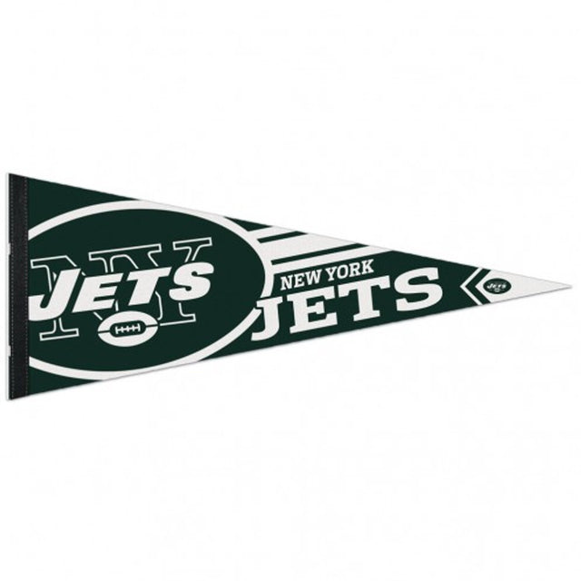 Banderín de los New York Jets de 12 x 30, estilo premium