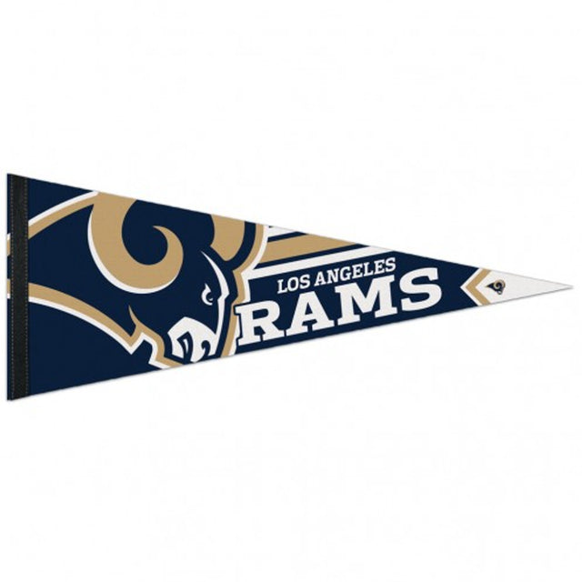 Banderín de Los Angeles Rams de 12 x 30, estilo premium