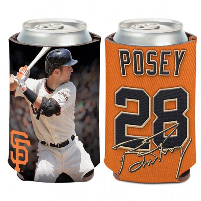 Enfriador de latas Buster Posey de los Gigantes de San Francisco