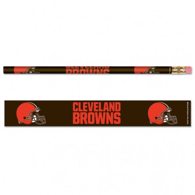 Paquete de 6 lápices de los Cleveland Browns