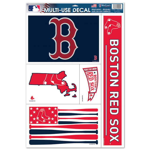 Calcomanía de los Boston Red Sox de 11 x 17 pulgadas Ultra