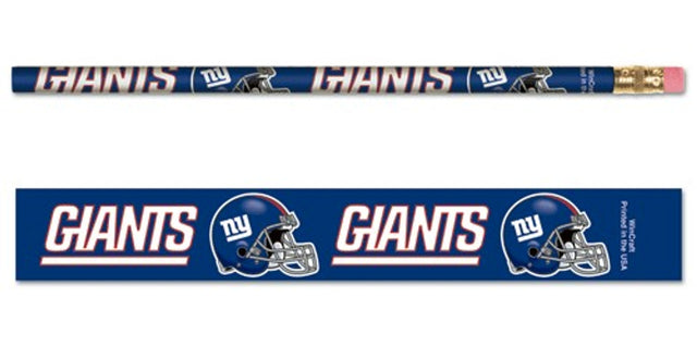 Paquete de 6 lápices de los New York Giants