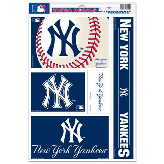 Calcomanía de los Yankees de Nueva York 11x17 Ultra