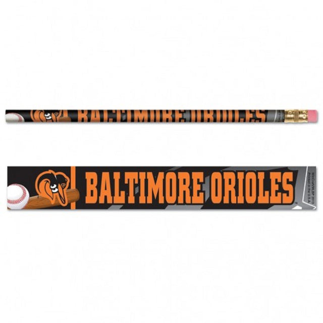 Paquete de 6 lápices de los Baltimore Orioles