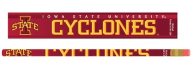 Paquete de 6 lápices Iowa State Cyclones