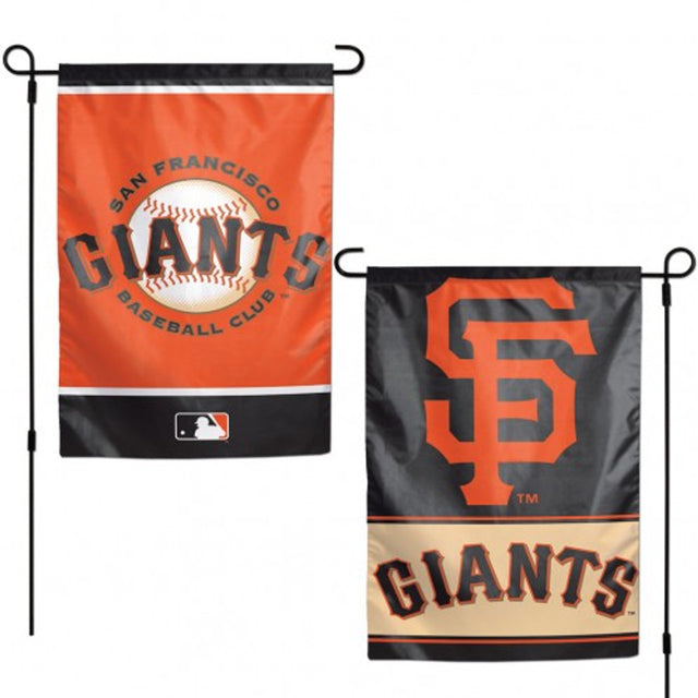 Bandera de los Gigantes de San Francisco de 12 x 18 pulgadas, estilo jardín, de 2 lados