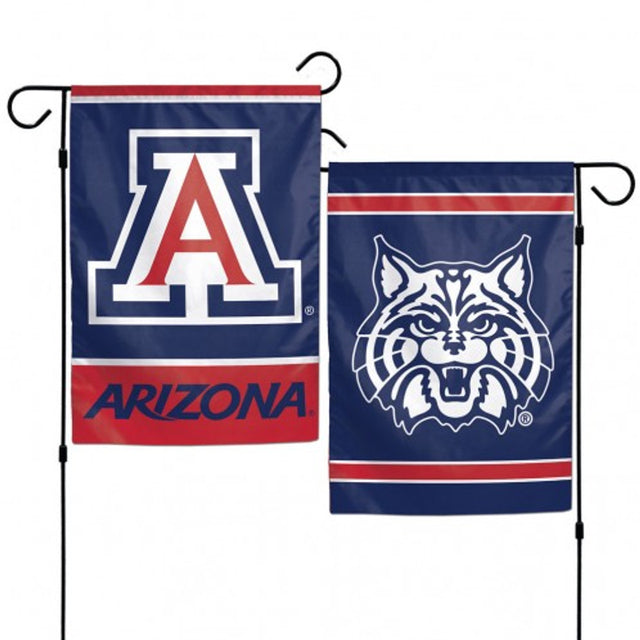 Bandera de Arizona Wildcats de 12 x 18 pulgadas, estilo jardín, de 2 lados