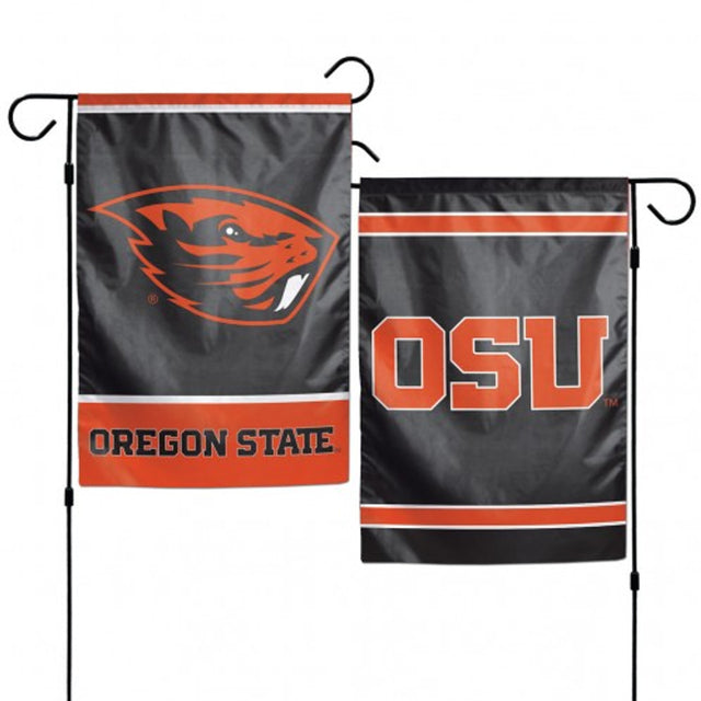 Bandera de los Oregon State Beavers de 12 x 18 pulgadas, estilo jardín, de 2 lados