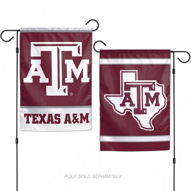 Bandera de los Aggies de Texas A&amp;M de 12 x 18 pulgadas, estilo jardín, de 2 lados