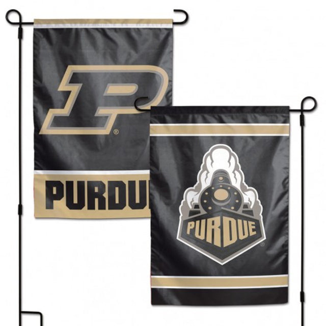 Bandera de Purdue Boilermakers de 12 x 18 pulgadas, estilo jardín, de 2 lados