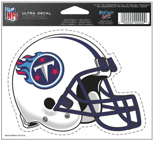 Calcomanía de los Tennessee Titans de 5 x 6 pulgadas en color ultra