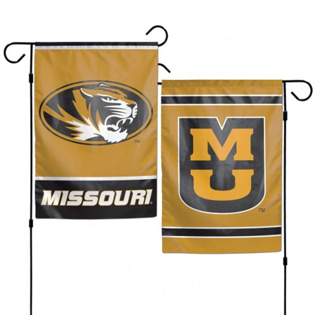 Bandera de los Missouri Tigers de 12 x 18 pulgadas, estilo jardín, de 2 lados