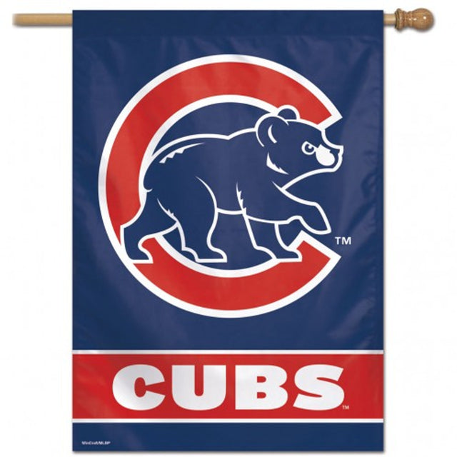 Chicago Cubs Banner 28x40 Vertical