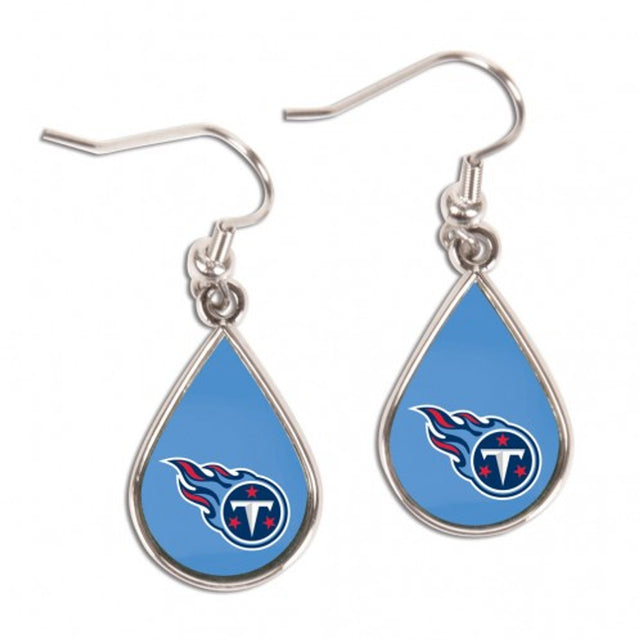 Pendientes de los Tennessee Titans con forma de lágrima