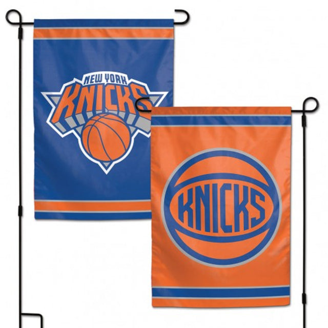 Bandera de los New York Knicks de 12 x 18 pulgadas, estilo jardín, de 2 lados