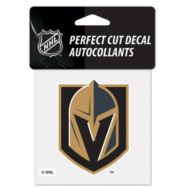 Calcomanía de Vegas Golden Knights 4x4 con corte perfecto y color