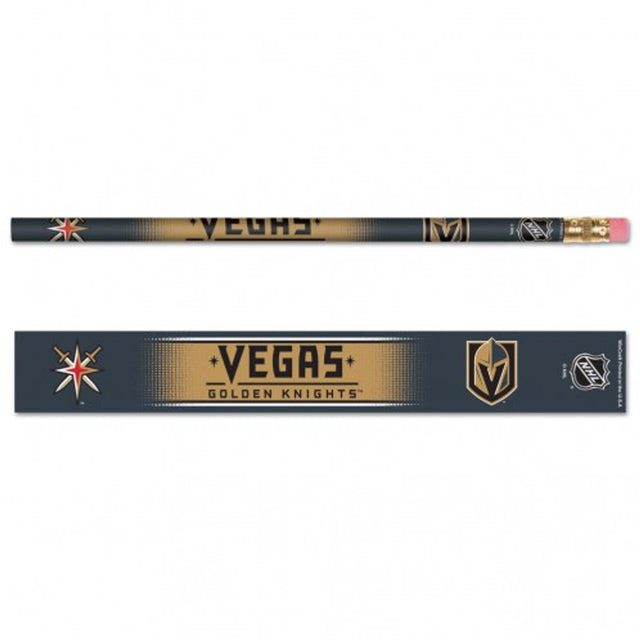 Paquete de 6 lápices Vegas Golden Knights