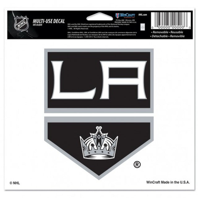 Calcomanía de Los Angeles Kings de 5 x 6 colores multiuso