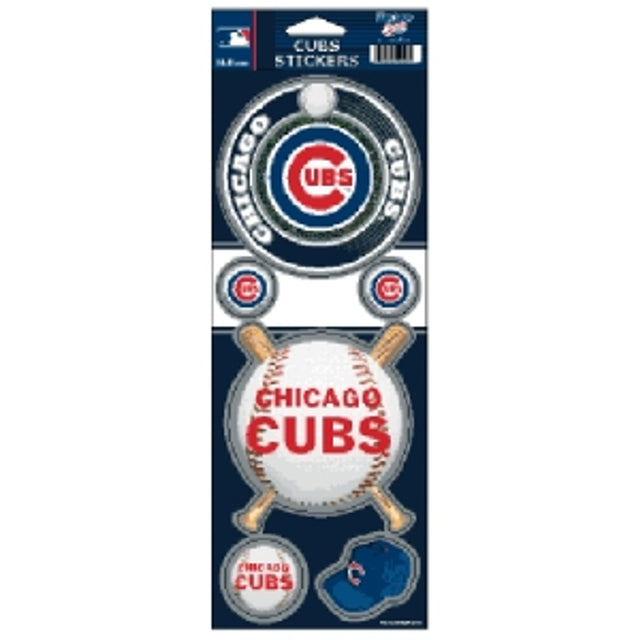 Pegatinas prismáticas de los Chicago Cubs