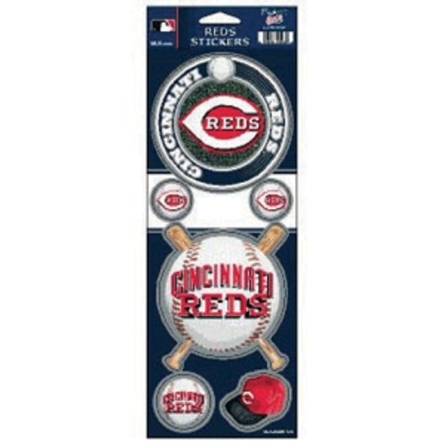 Cincinnati Reds Stickers Prismatic