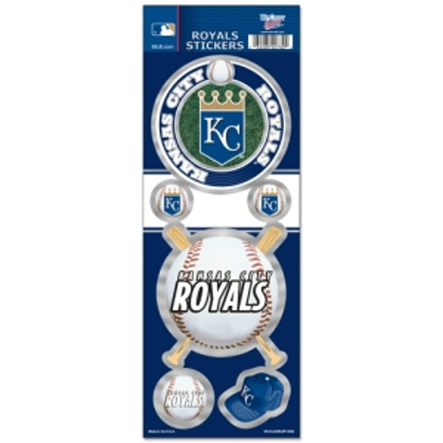 Pegatinas prismáticas de los Kansas City Royals