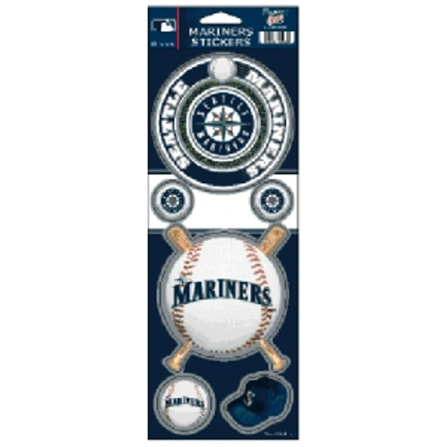 Seattle Mariners Stickers Prismatic