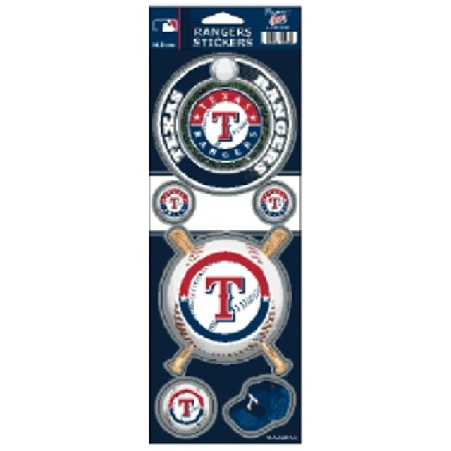 Texas Rangers Stickers Prismatic