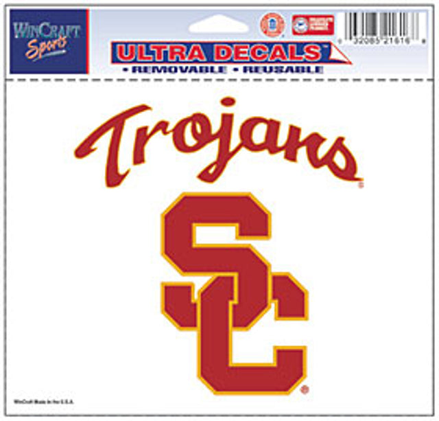 USC Trojans Decal 5x6 Ultra Color