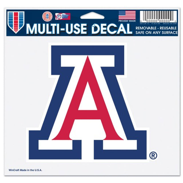 Calcomanía de Arizona Wildcats de 5 x 6 pulgadas, color multiuso