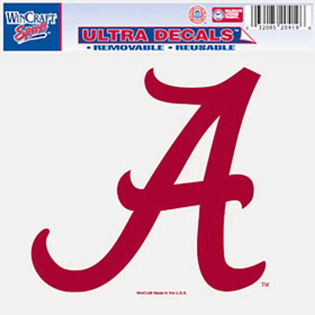 Calcomanía de Alabama Crimson Tide de 5 x 6 colores multiuso