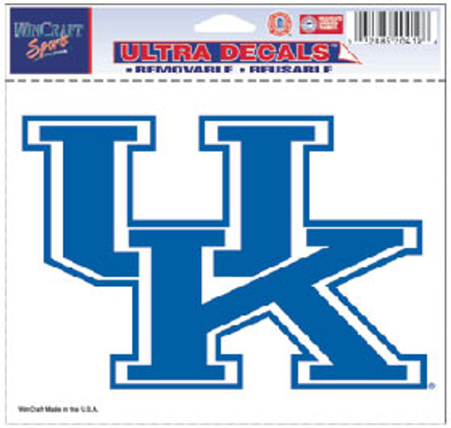 Calcomanía de Kentucky Wildcats de 5 x 6 pulgadas en color ultra