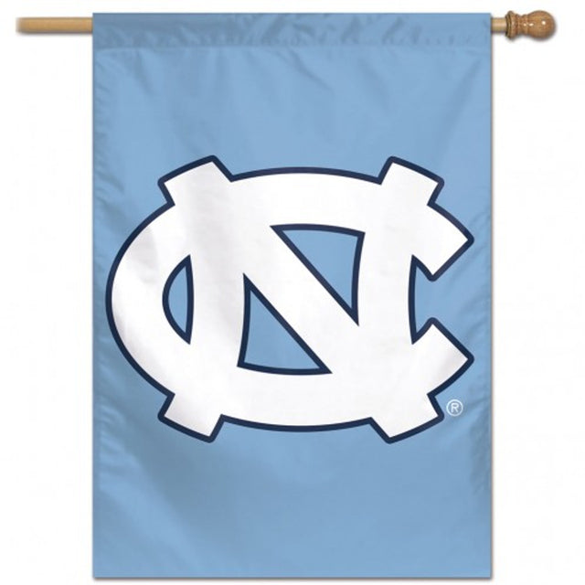 Pancarta vertical de los Tar Heels de Carolina del Norte de 28 x 40 pulgadas