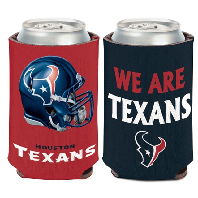 Diseño del eslogan del enfriador de latas de los Houston Texans