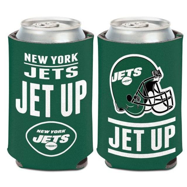 Diseño del eslogan del enfriador de latas de los New York Jets