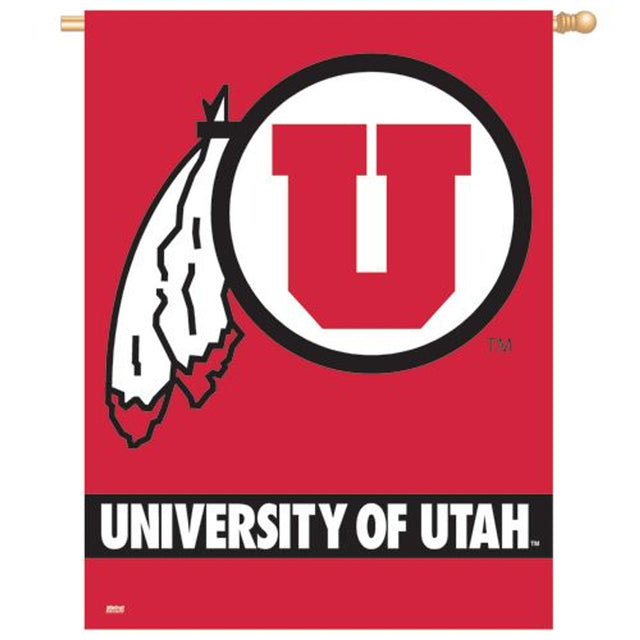 Bandera vertical de los Utah Utes