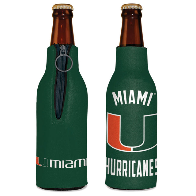 Enfriador de botellas de los Miami Hurricanes