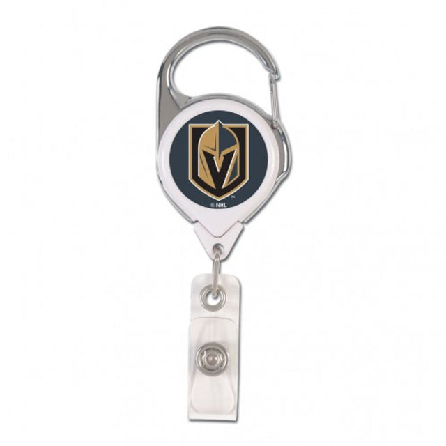 Porta credencial retráctil premium de Vegas Golden Knights