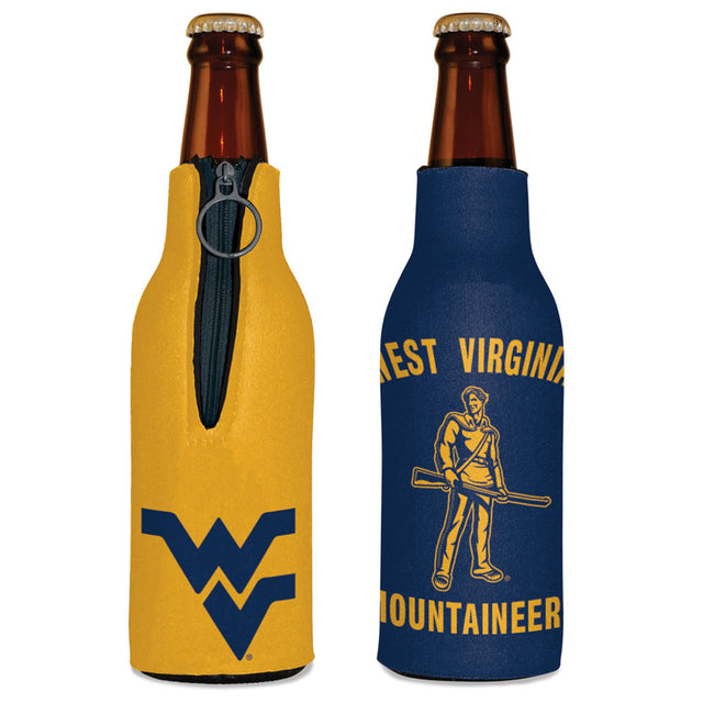 Enfriador de botellas de los Mountaineers de Virginia Occidental