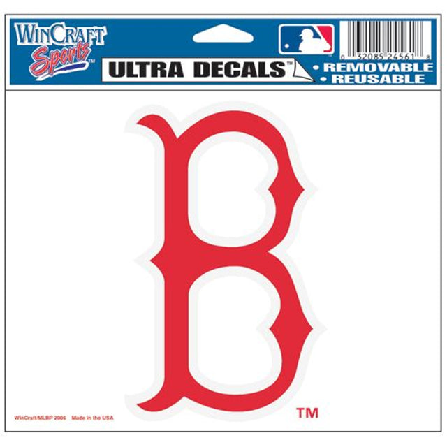 Calcomanía ultra 'B' de los Boston Red Sox de 5" x 6"