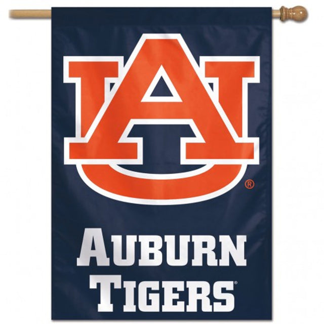 Banner de los Auburn Tigers de 28 x 40 vertical, segundo diseño alternativo