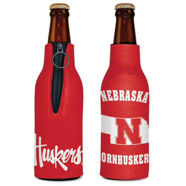 Enfriador de botellas de los Nebraska Cornhuskers