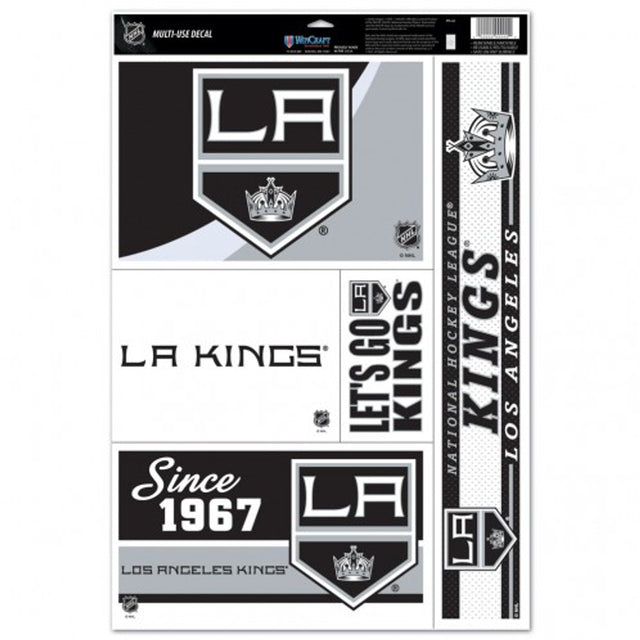 Calcomanía Ultra de Los Angeles Kings de 11 x 17 pulgadas