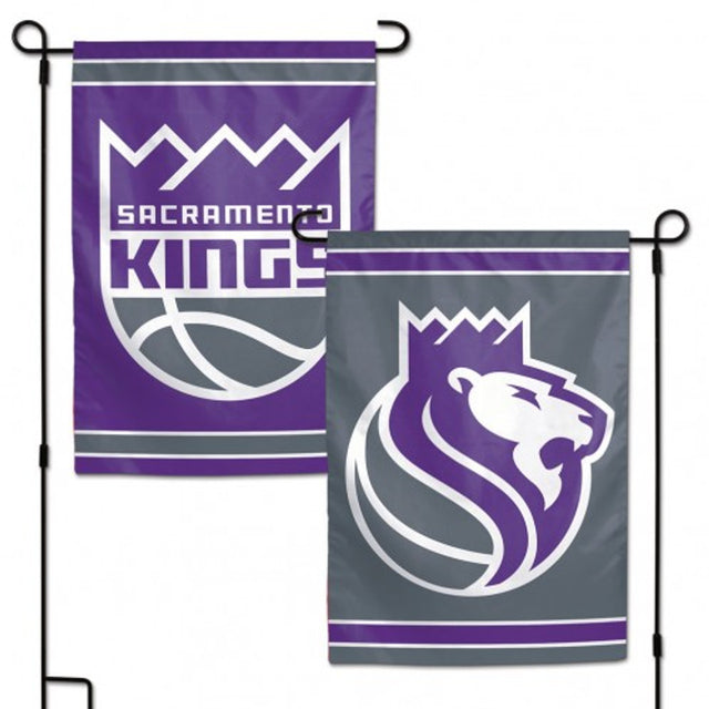 Sacramento Kings Flag 12x18 Garden Style 2 Sided