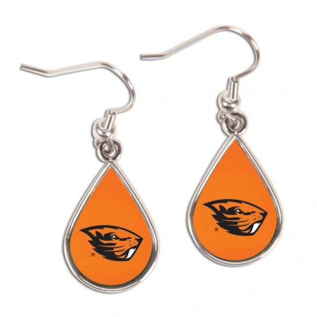 Pendientes de los Oregon State Beavers con forma de lágrima