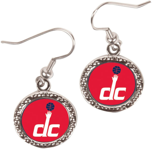 Washington Wizards Earrings Round Style